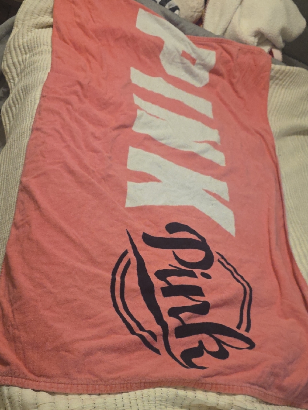 Vs Pink Beach Towel